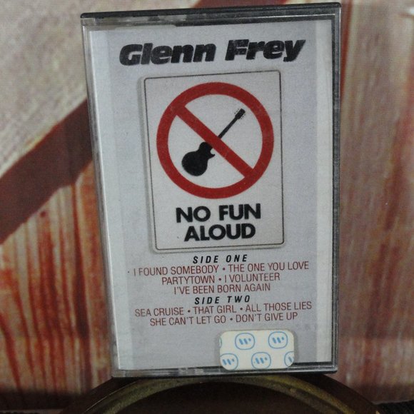 Glen  Frey No fun Allowed usic Cassette, Tested works. case has wear 1982 Music. - Picture 1 of 4